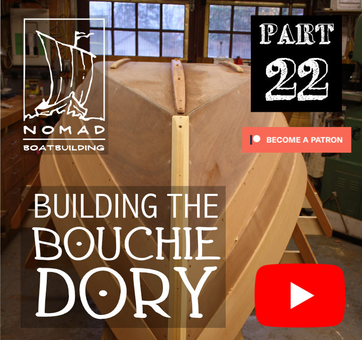Building the Bouchie Dory Part 22 – Installing grounding shoes